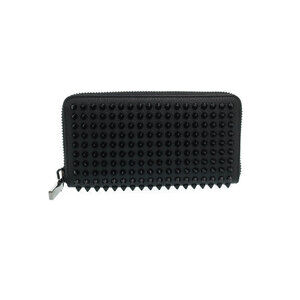 Christian Louboutin Panettone Studded Zip Around Long Wallet